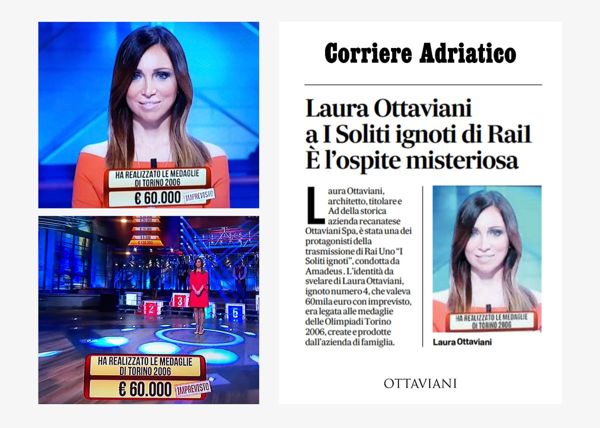 Laura Ottaviani ospite a I SOLITI IGNOTI – RAI UNO