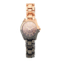 QUARZO SFUMATO ROSE GOLD/NERO