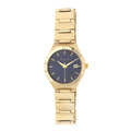 QUARZO CLASSIC GOLD CON QUADRANTE BLU