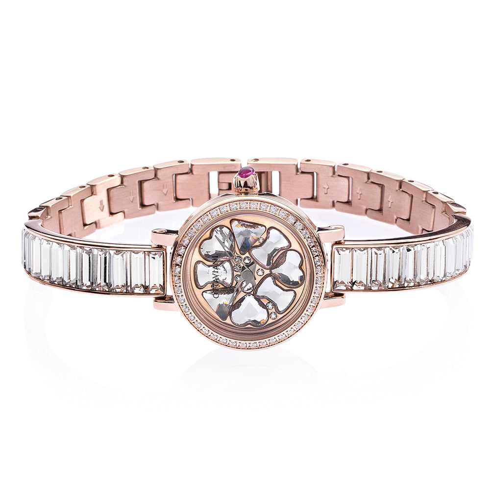 QUARZO ROSE GOLD E  CRISTALLI