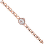 QUARZO ROSE GOLD E STRASS