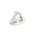 SCULTURA "ABBRACCIO" BIANCO MAT