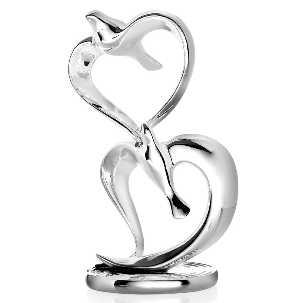 SCULTURA "VOLO D'AMORE"H.CM.28.5