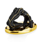 SCULTURA ABBRACCIO "KINTSUGI" NERA