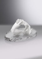 SCULTURA "ABBRACCIO" BIANCO MAT