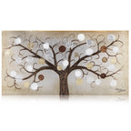 QUADRO SU TELA "ALBERO DELLA VITA" 120X60