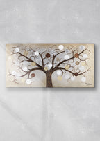 QUADRO SU TELA "ALBERO DELLA VITA" 120X60