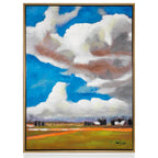 QUADRO"SERENITA'BUCOLICA" CM 90X120  SUPERF LU