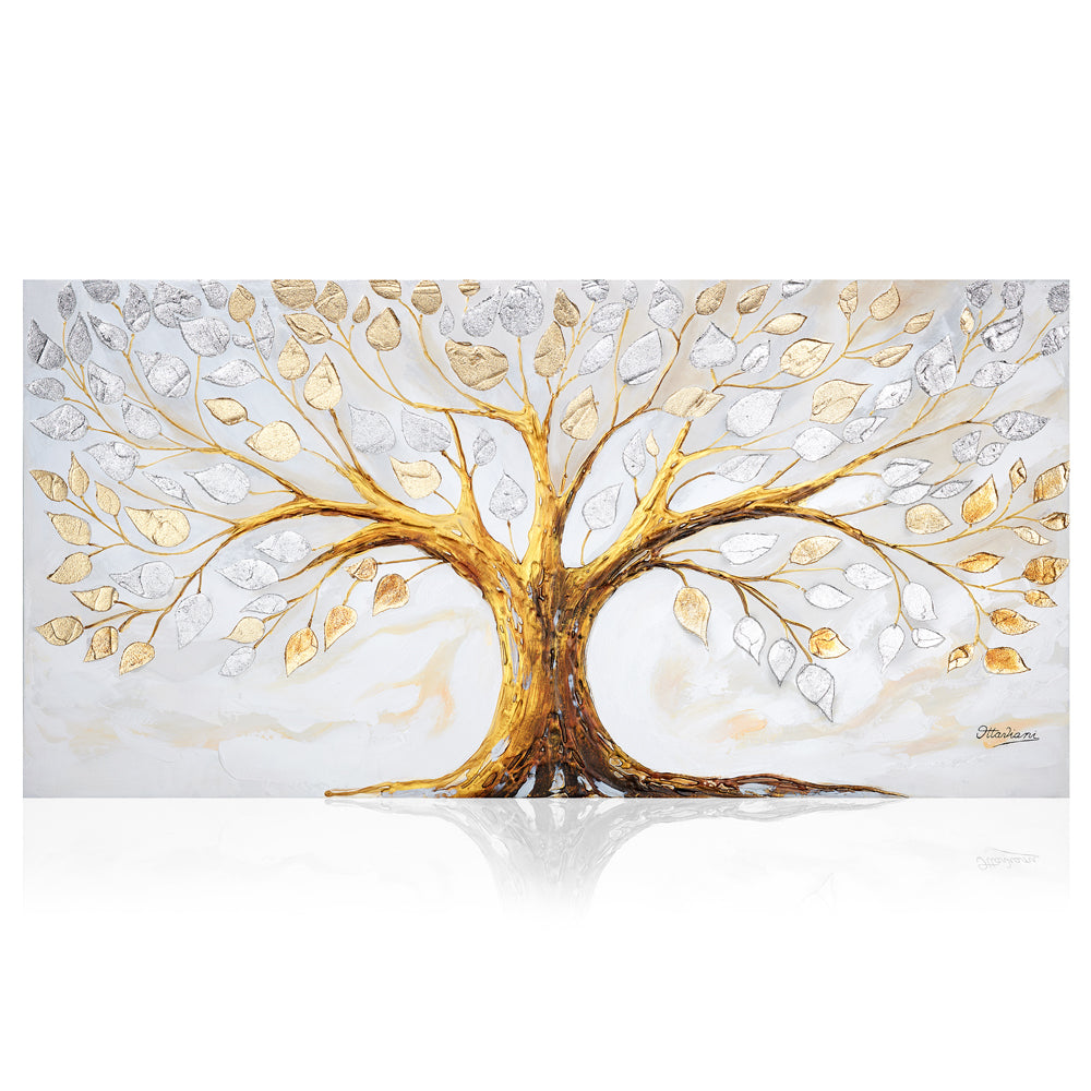 QUADRO SU TELA "ALBERO DELLE MERAVIGLIE" 150X75