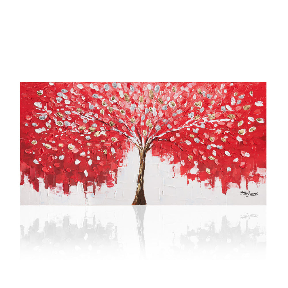 QUADRO SU TELA "L'ALBERO DELL'AMORE" 120X60