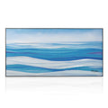 QUADRO SU TELA "MARE BLU"