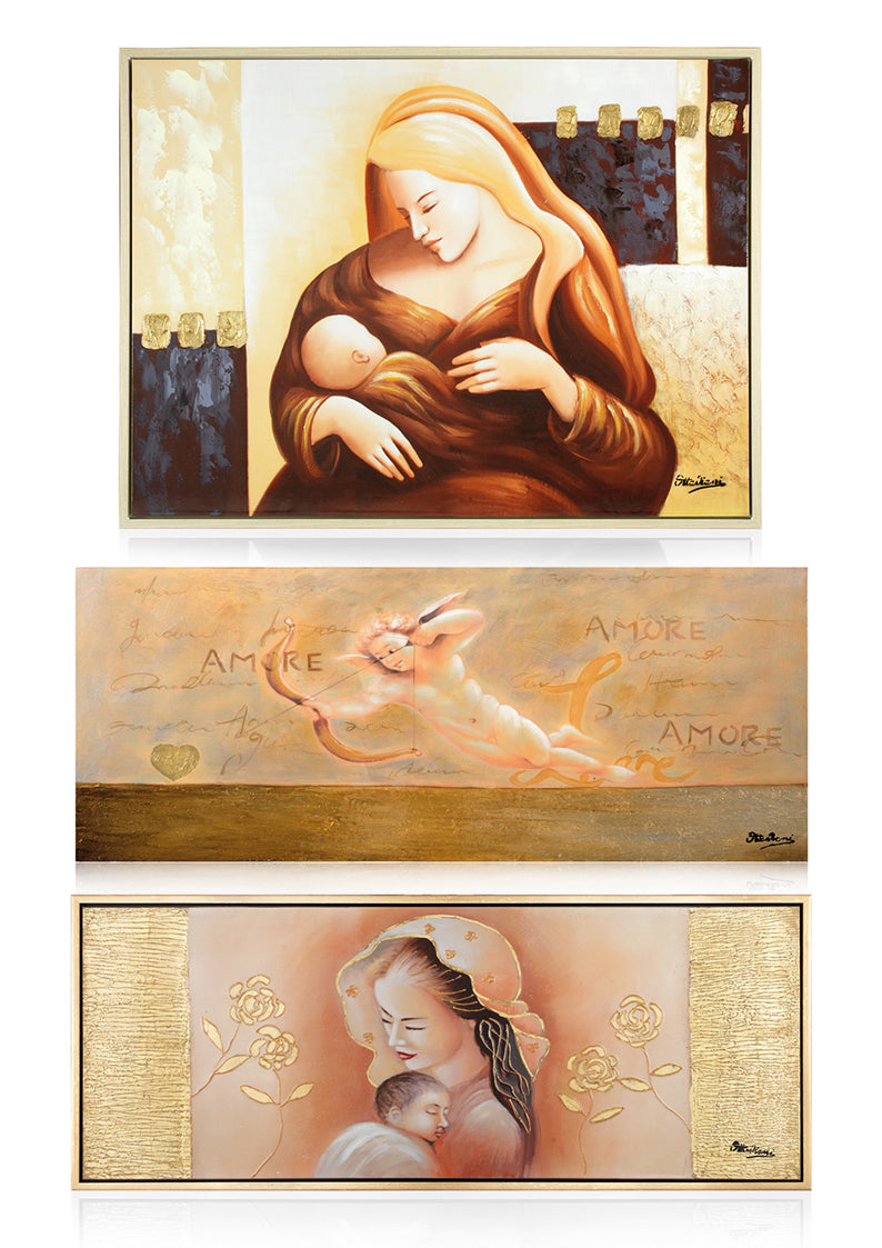 QUADRO SACRO SU TELA 60X150