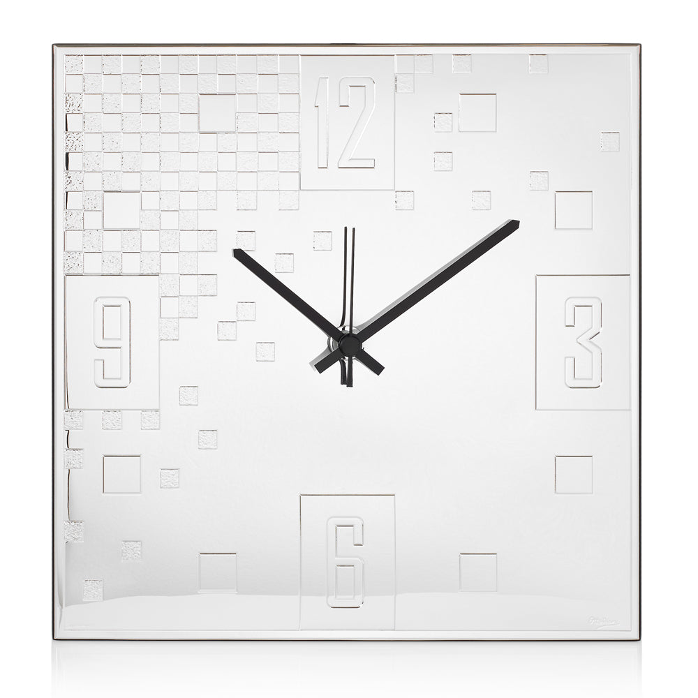 OROLOGIO DA PARETE "SCACCHI" CM 37X37