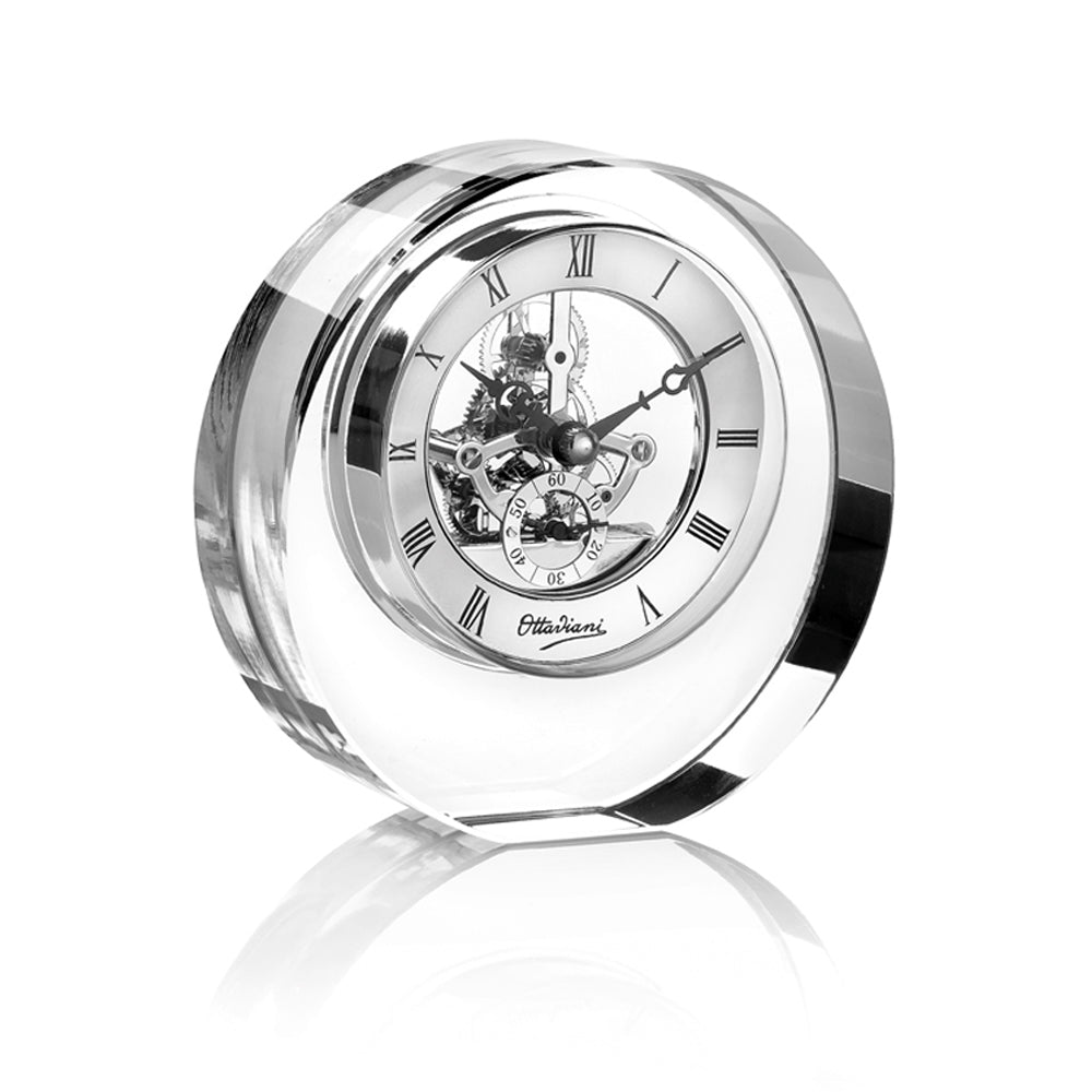 OROLOGIO TONDO CRISTALLO