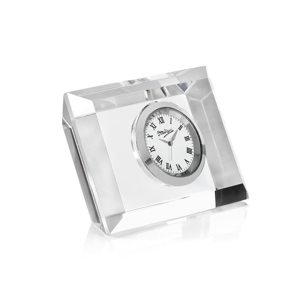 OROLOGIO IN CRISTALLO CM.2,5X6X8,5