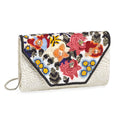 BORSA GIOIELLO RICAMI,CRISTALLI,PERLINE STRASS