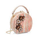 BORSA GIOIELLO CON PERLINE E CRISTALLI