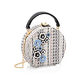 BORSA GIOIELLO CON PERLINE E CRISTALLI