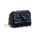 BORSA GIOIELLO CON PERLINE E PAILLETTES