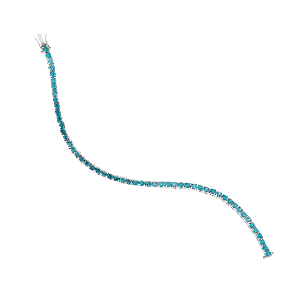BRACCIALE TENNIS ARG. "BLU"