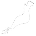 COLLANA ARG. "PIOGGIA DI STELLE"