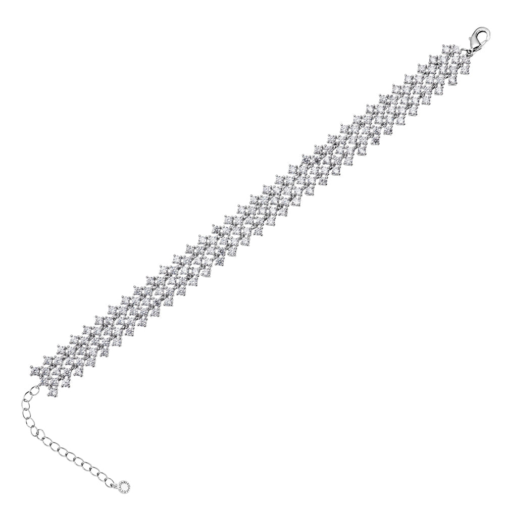 BRACCIALE CON CUBIC ZIRCONIA