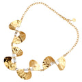 COLLANA DORATA CON CRISTALLI