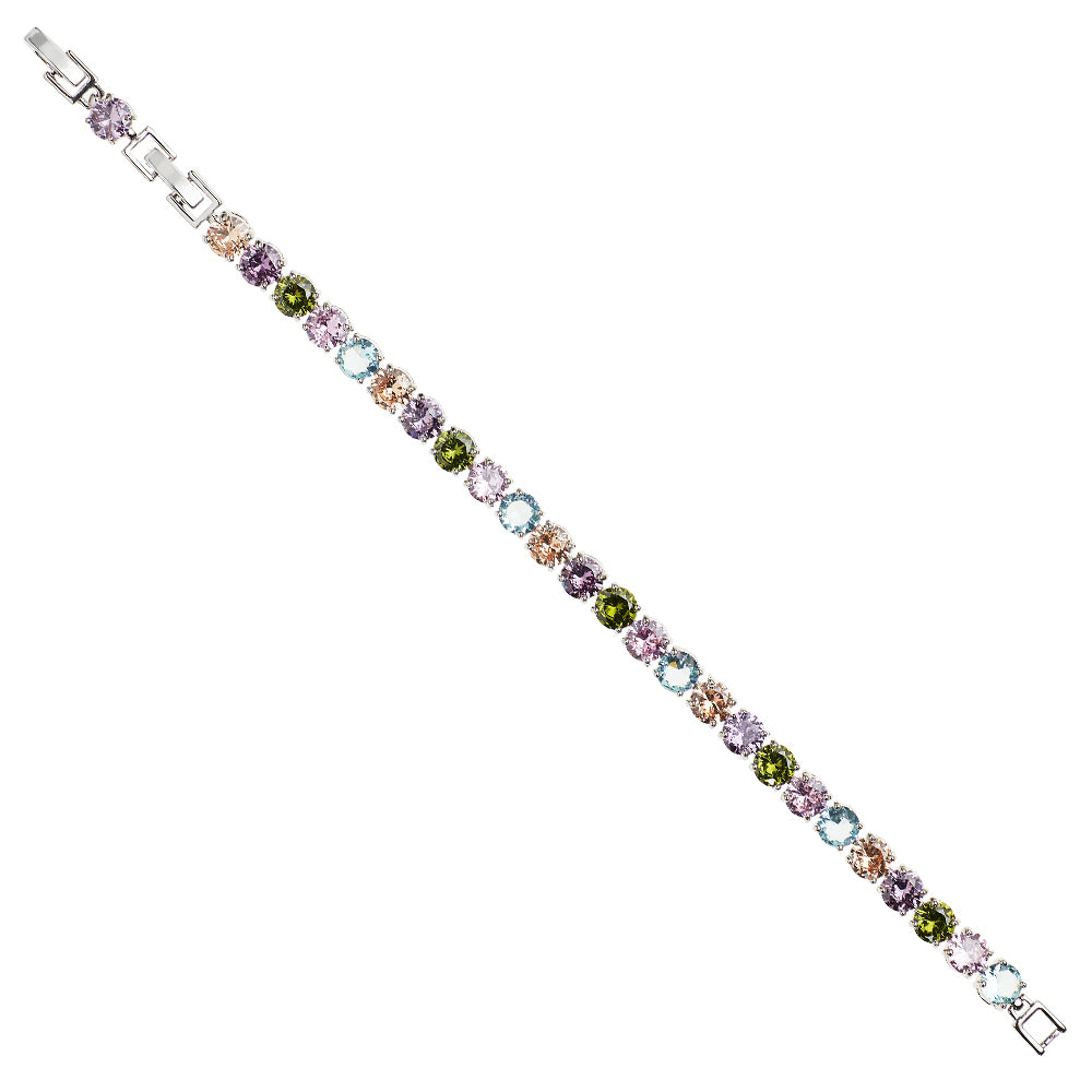 BRACCIALE RODIATO CON CUBIC ZIRCONIA