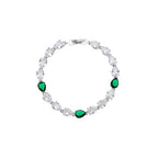 BRACCIALE RODIATO CON CUBIC ZIRCONIA