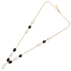 COLLANA DORATA CON CRISTALLI