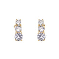 ORECCHINI DORATI CON CUBIC ZIRCONIA