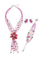ORECCHINI CON PERLE AGATA E CRISTALLI