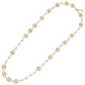 COLLANA DORATA CON PERLE