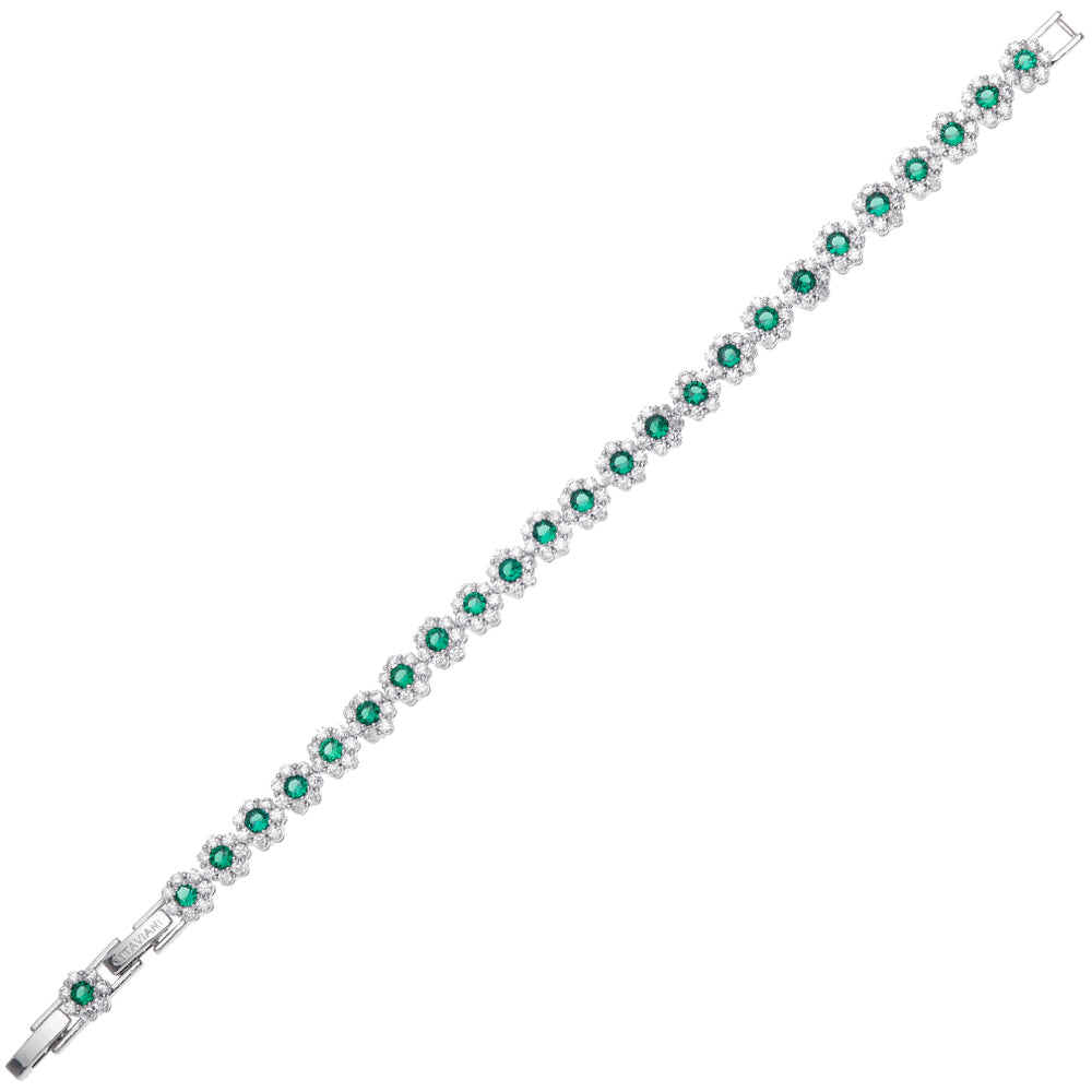 BRACCIALE RODIATO CON CUBIC ZIRCONIA