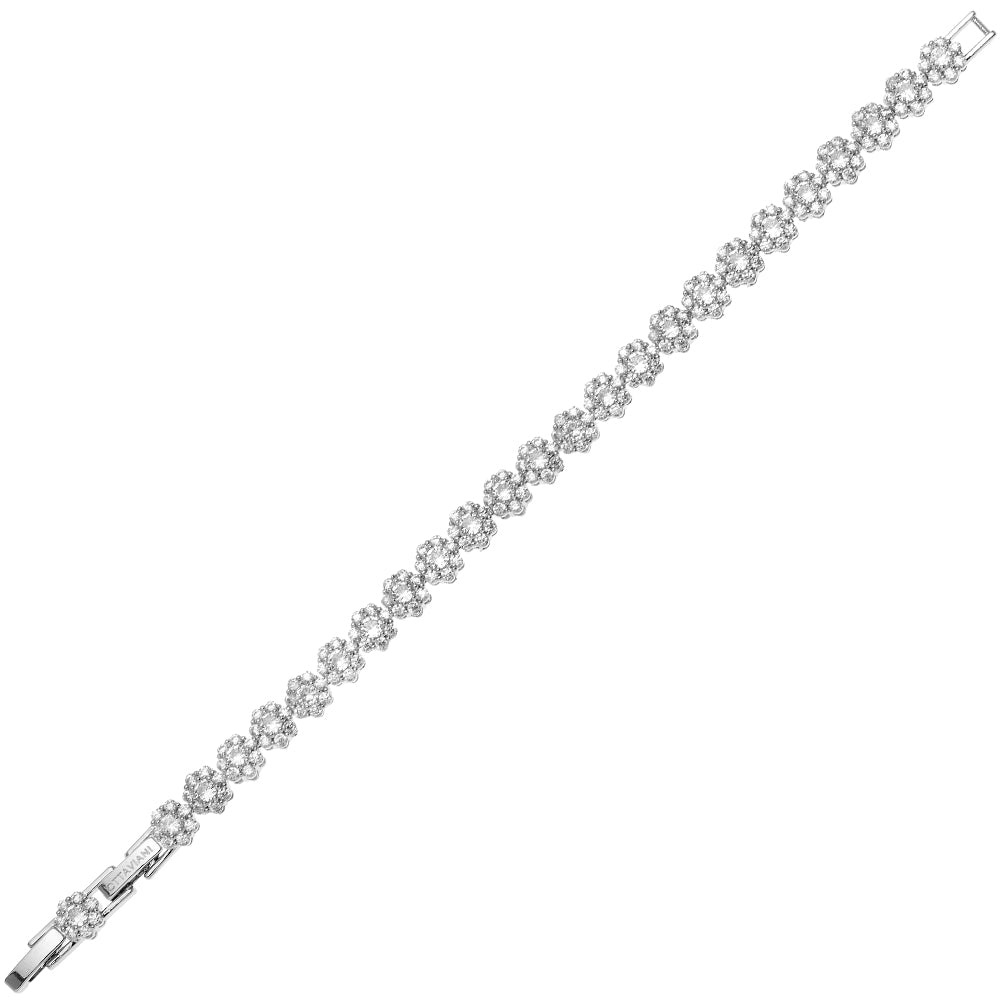 BRACCIALE RODIATO CON CUBIC ZIRCONIA