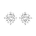 ORECCHINI RODIATI CON CUBIC ZIRCONIA