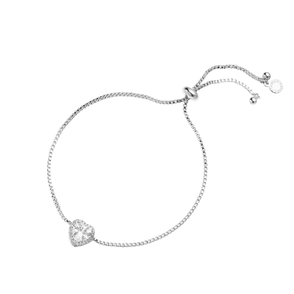 BRACCIALE RODIATO CON CUBIC ZIRCONIA