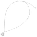 COLLANA RODIATA CON CUBIC ZIRCONIA