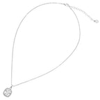 COLLANA RODIATA CON CUBIC ZIRCONIA