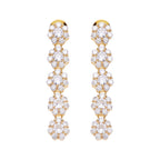 ORECCHINI DORATI CON CUBIC ZIRCONIA