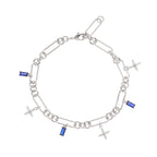 BRACCIALE RODIATO CON CUBIC ZIRCONIA