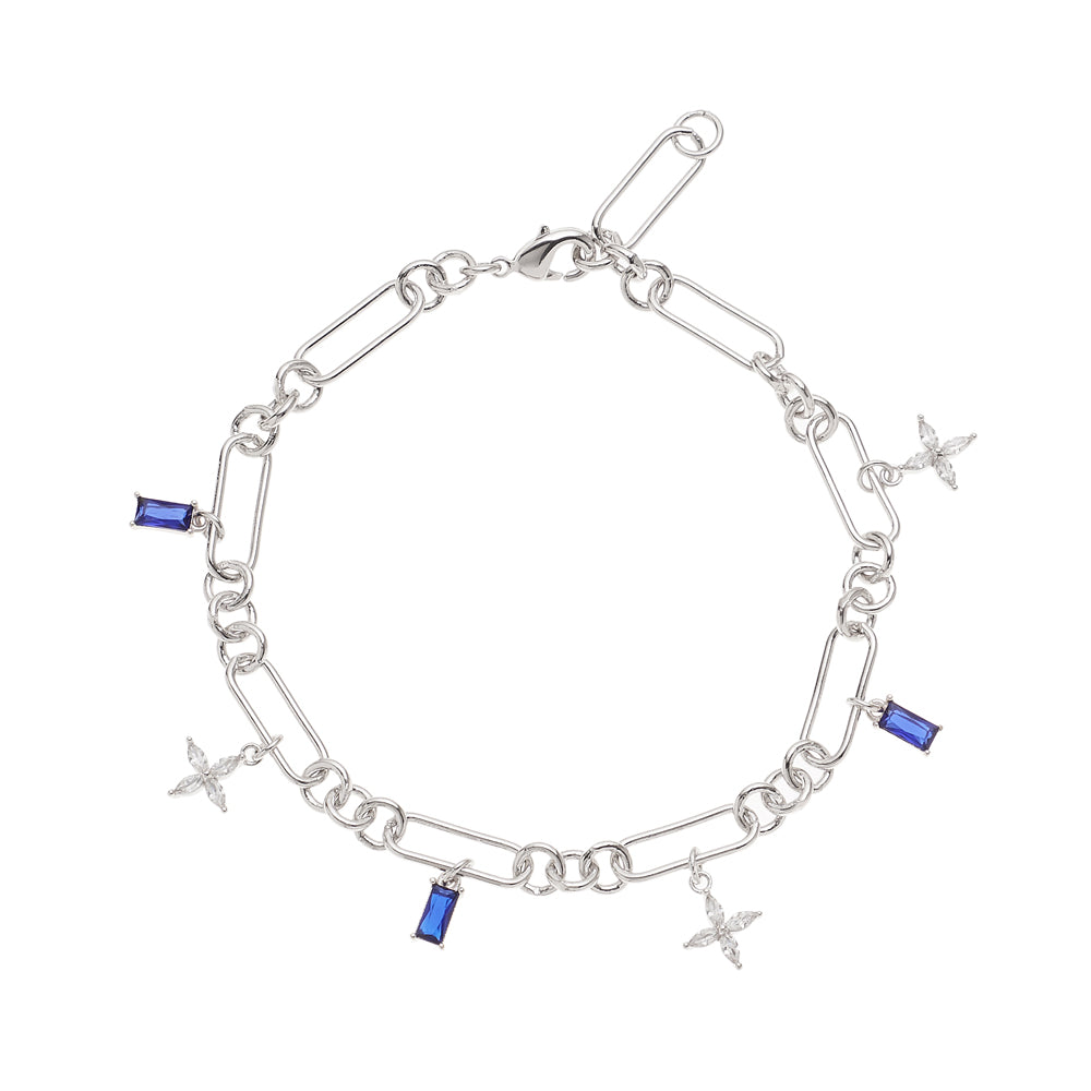 BRACCIALE RODIATO CON CUBIC ZIRCONIA