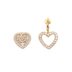 ORECCHINI PLACCATI ORO CON CUBIC ZIRCONIA