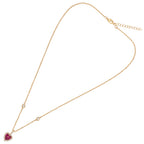 COLLANA PLACCATA ORO CON CUBIC ZIRCONIA
