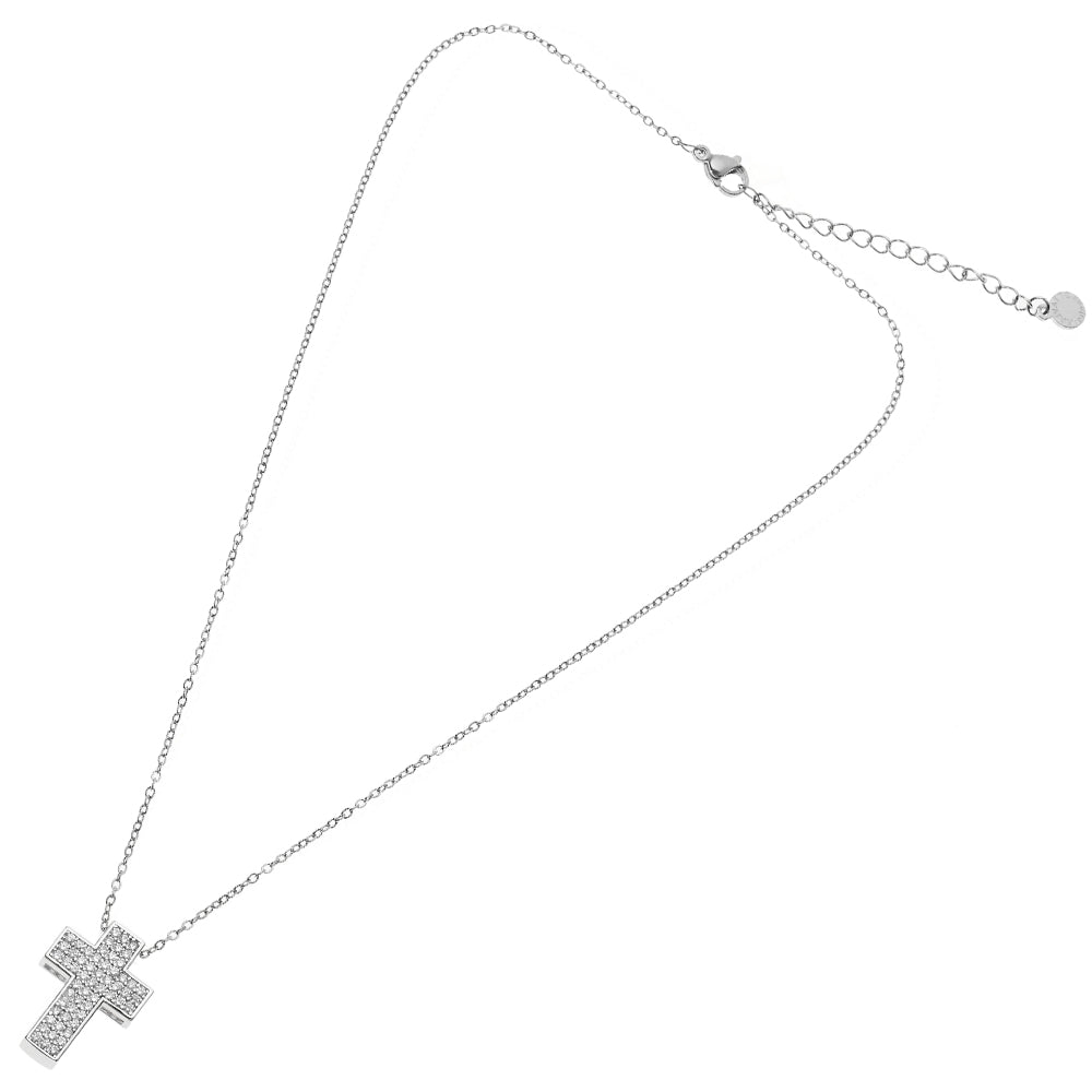 COLLANA RODIATA CON CUBIC ZIRCONIA