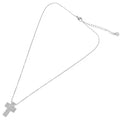 COLLANA RODIATA CON CUBIC ZIRCONIA