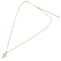 COLLANA PLACCATA ORO CON CUBIC ZIRCONIA