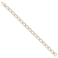 BRACCIALE PLACCATO ORO CON CUBIC ZIRCONIA