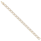 BRACCIALE PLACCATO ORO CON CUBIC ZIRCONIA