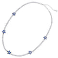 COLLANA RODIATA CON CUBIC ZIRCONIA